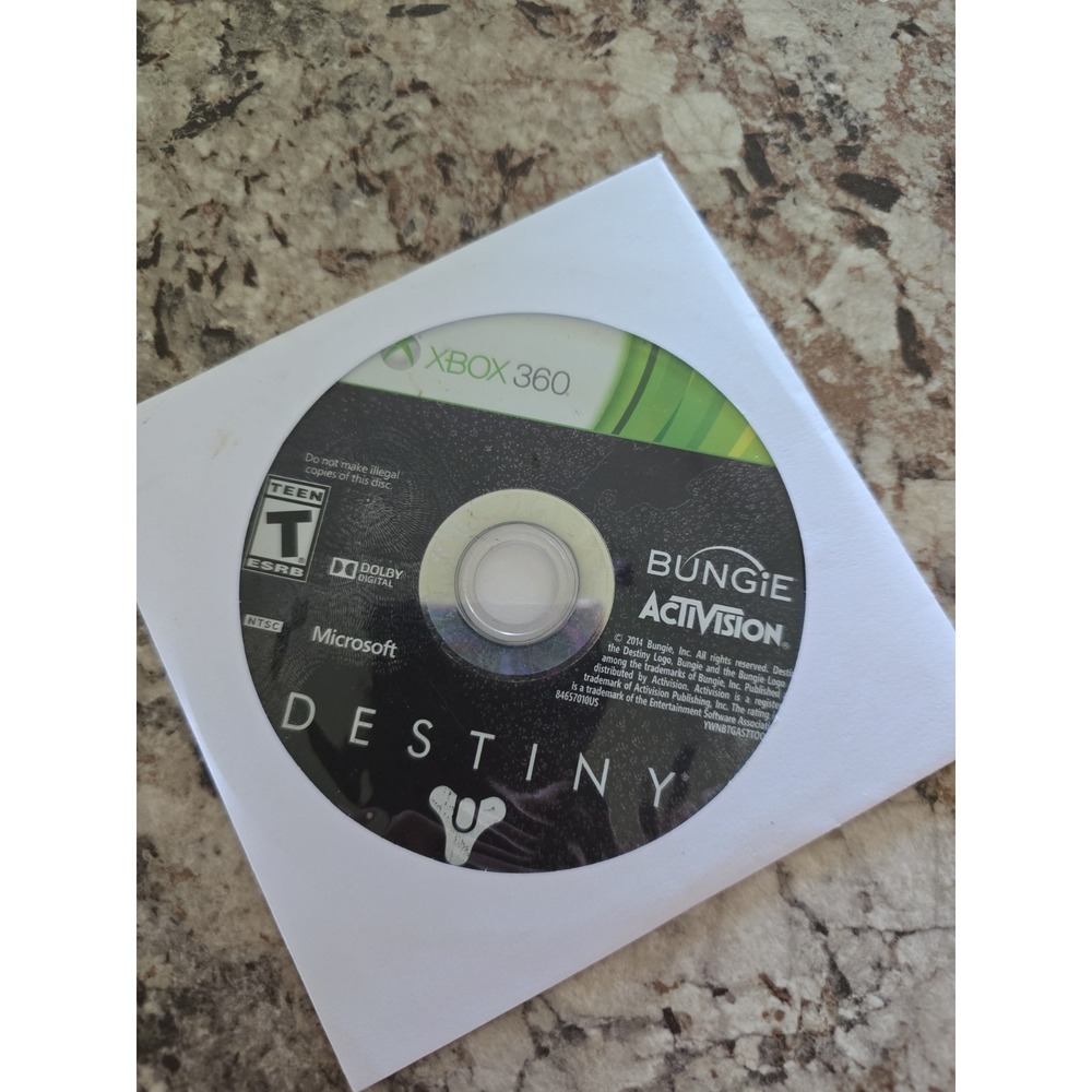 Destiny for Xbox 360 Game Disc by Bungie / Activision